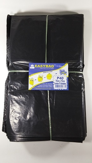 RMF - SACO PLASTICO EASY BAG P-040B COM ALCA - PT.70UN